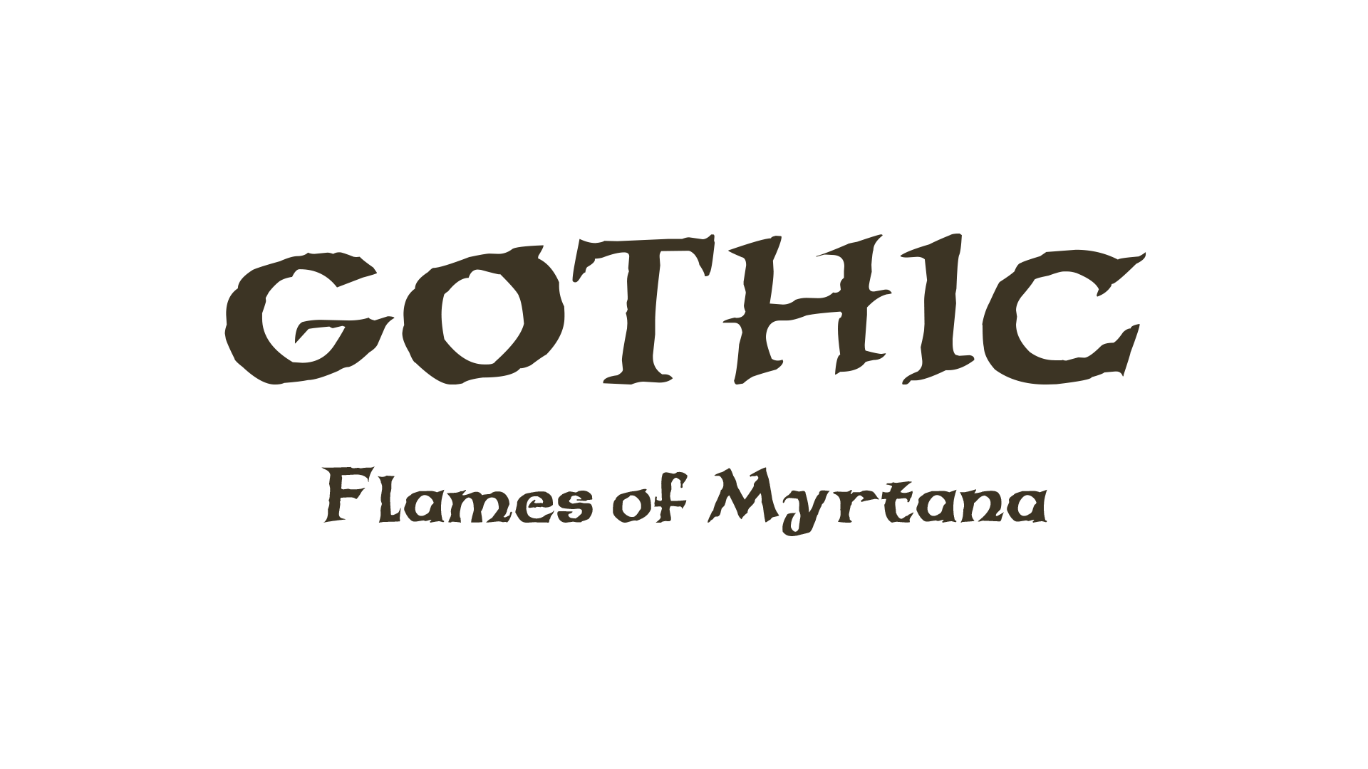 logo gothic