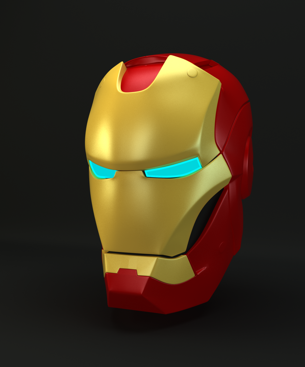 Iron Man Helmet Render - Mental Ray image - Lopist - ModDB