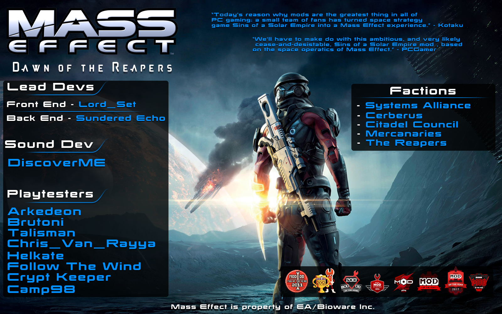 No Reapers and Max Scan Range - MPC at Mass Effect Legendary Edition Nexus  - Mods and community