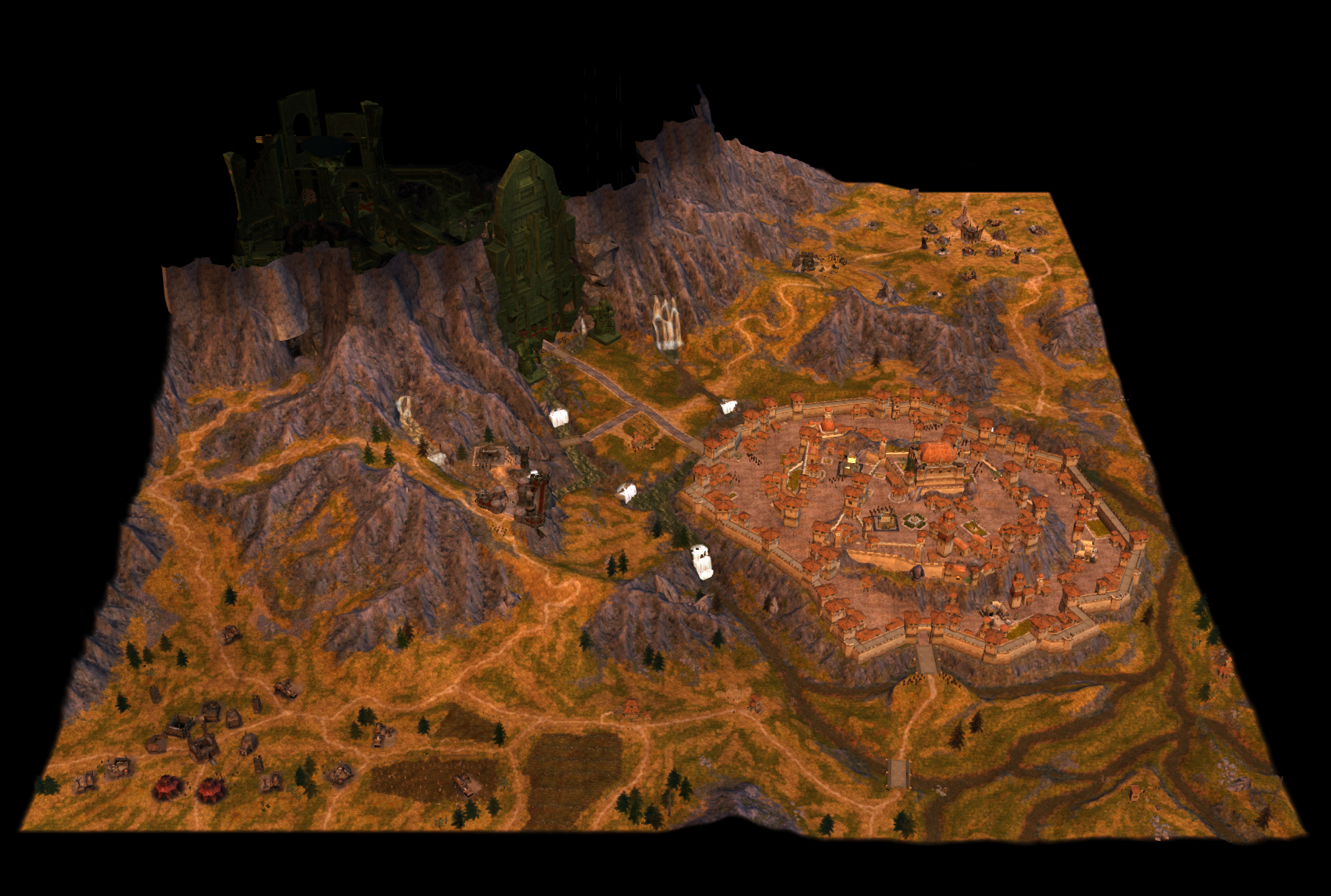 Full shot of Erebor map.
