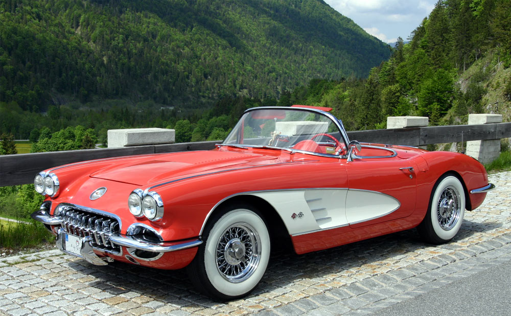 Corvette je 1958