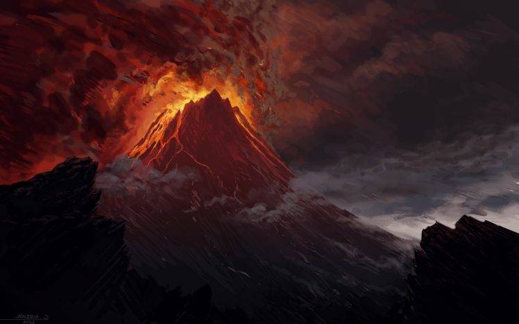 279660 Mount Doom volcano The Lo
