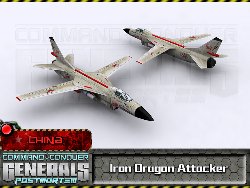 Iron Dragon Attacker Plane