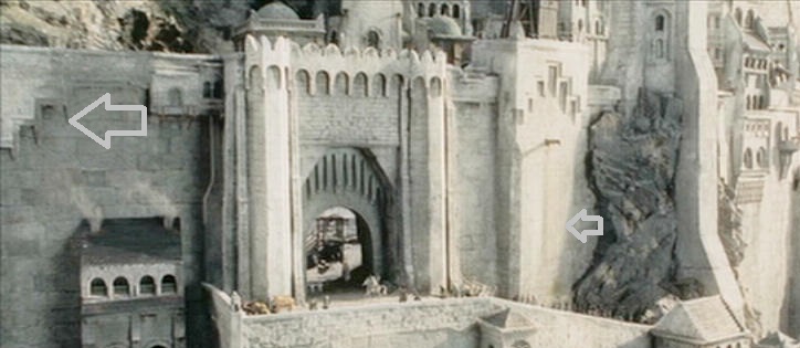 Minas Tirith map in work (prewiew of the wall model). image - An