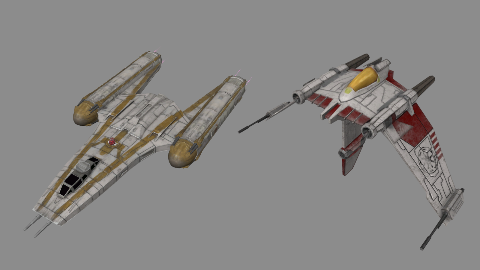 clone wars star fighters