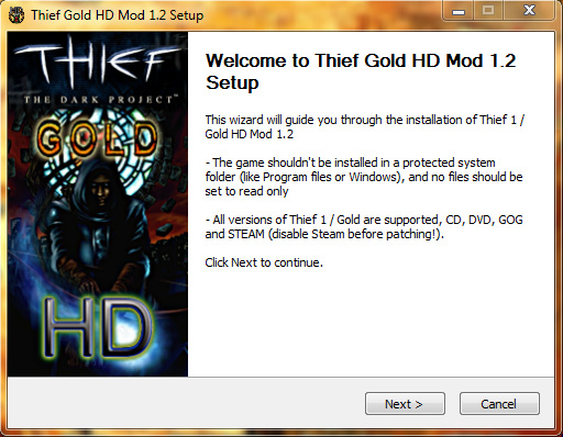 Thief 1 HD Mod 1.2