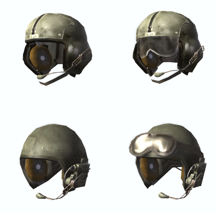 US Army SPH-4 Helmet and CVC T56-6 Helmet