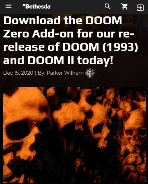 bethesda article doom zero