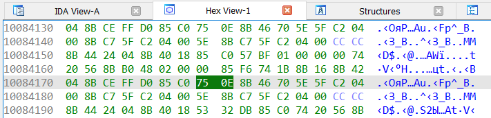 dll hack Ida hexview