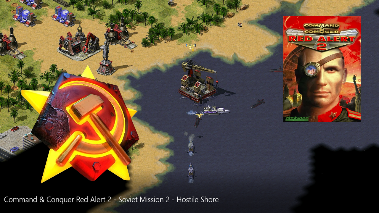 Command & Conquer: Red Alert 2 - Soviet Mission 2: Hostile Shore Image ...