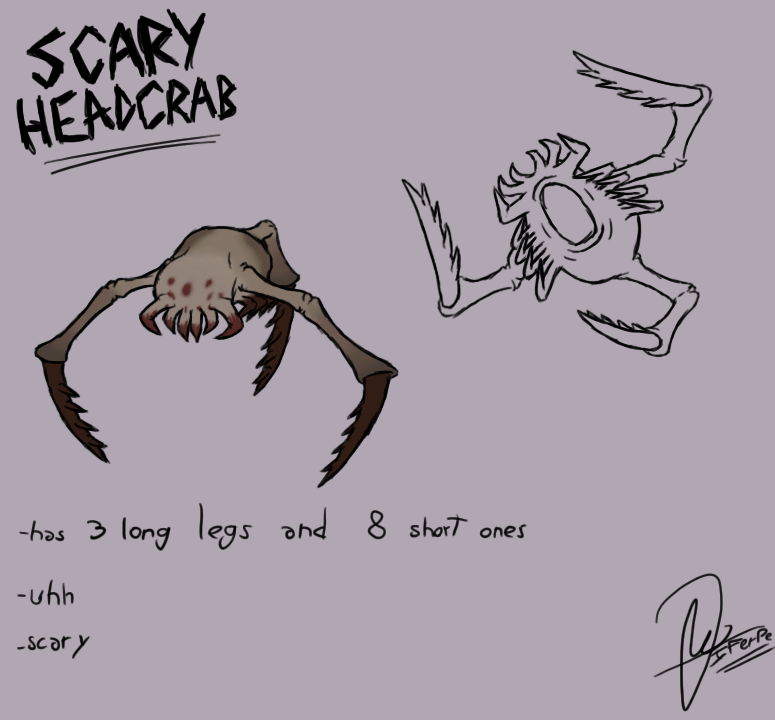 Scary Headcrab
