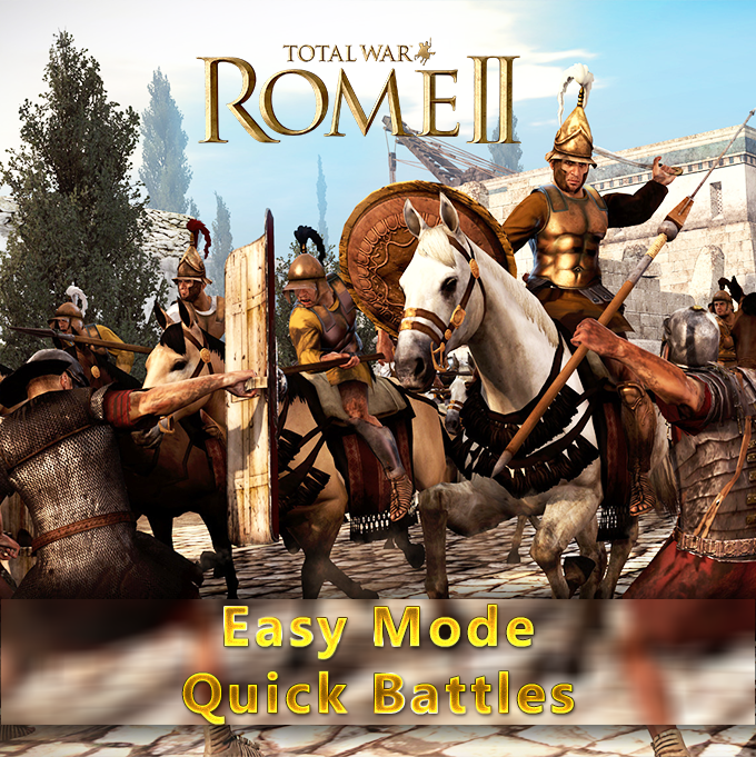 Rome 2 Easymode QuickBattles v1