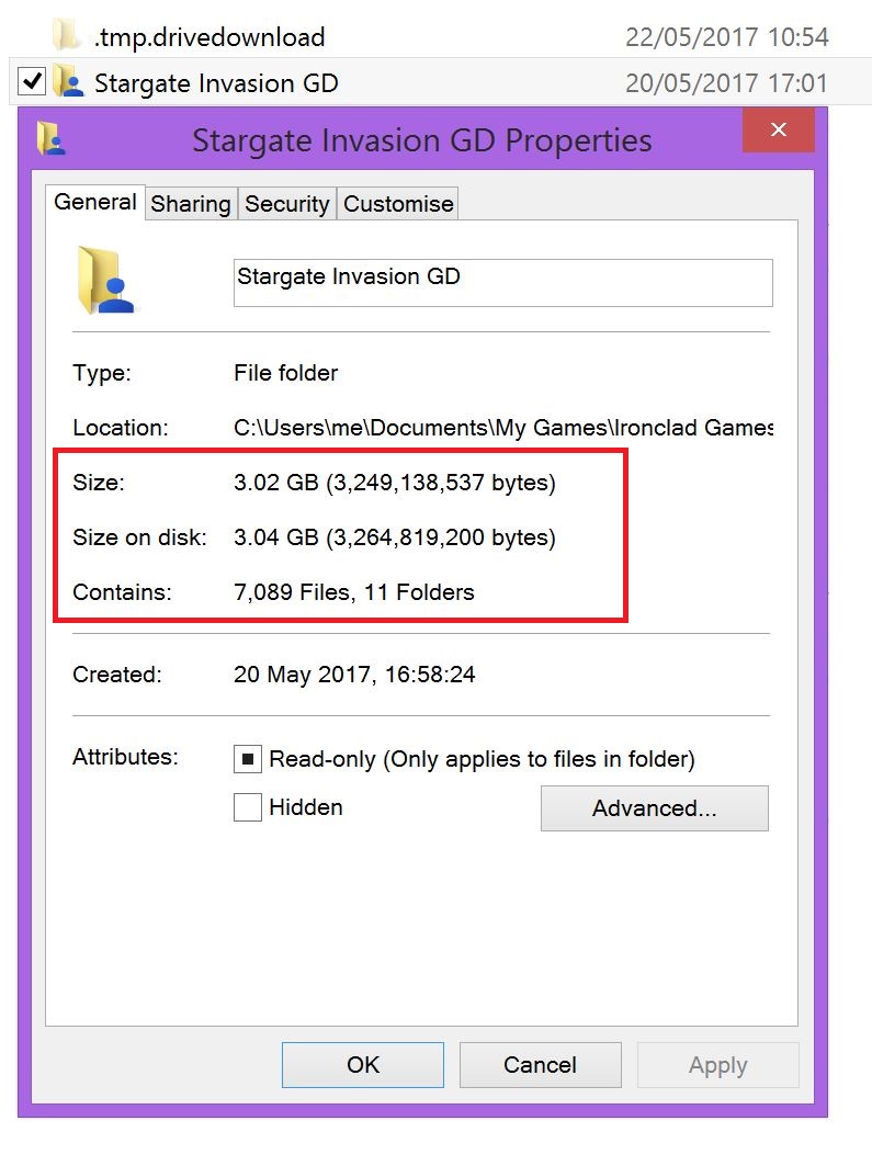 file count for SGI