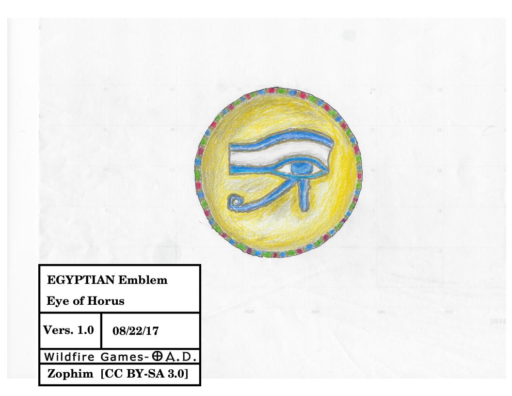 Egyptian Civ Emblem - Eye of Horus
