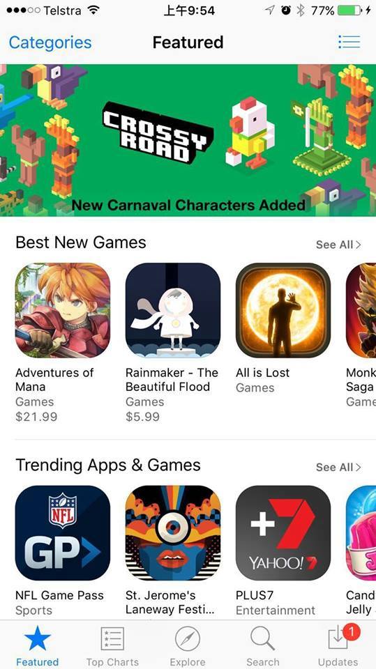 Rainmaker is featured on iOS - Best New Game