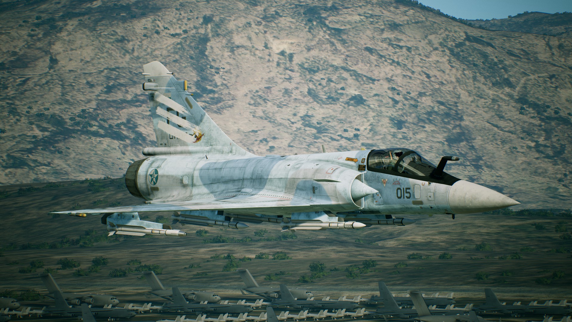 Mirage 2000-5 -3 Tone Flora- addon - Ace Combat 7: Skies Unknown - ModDB