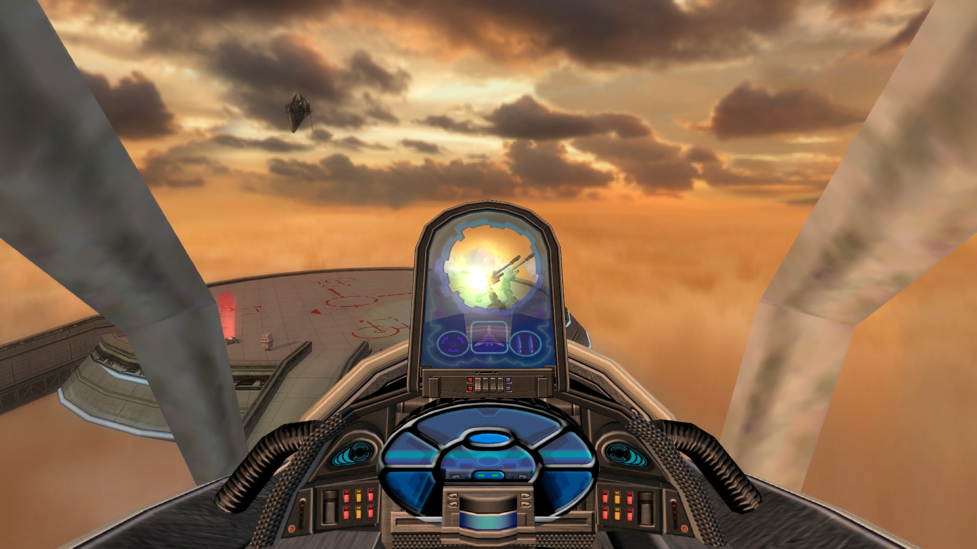 arc 170 cockpit view
