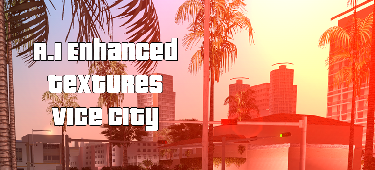 Grand Theft Auto: Vice City Stories AI upscaled