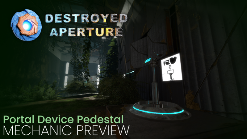 Portal Device Pedestal Preview