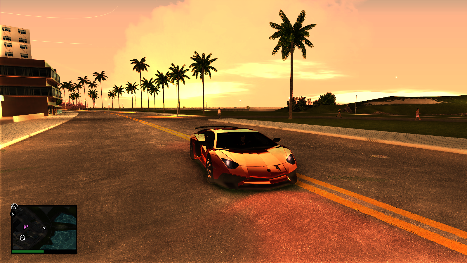 GTA Vice City Modern mod version 1.2 adds new textures and HD grass,  features LOD fixes