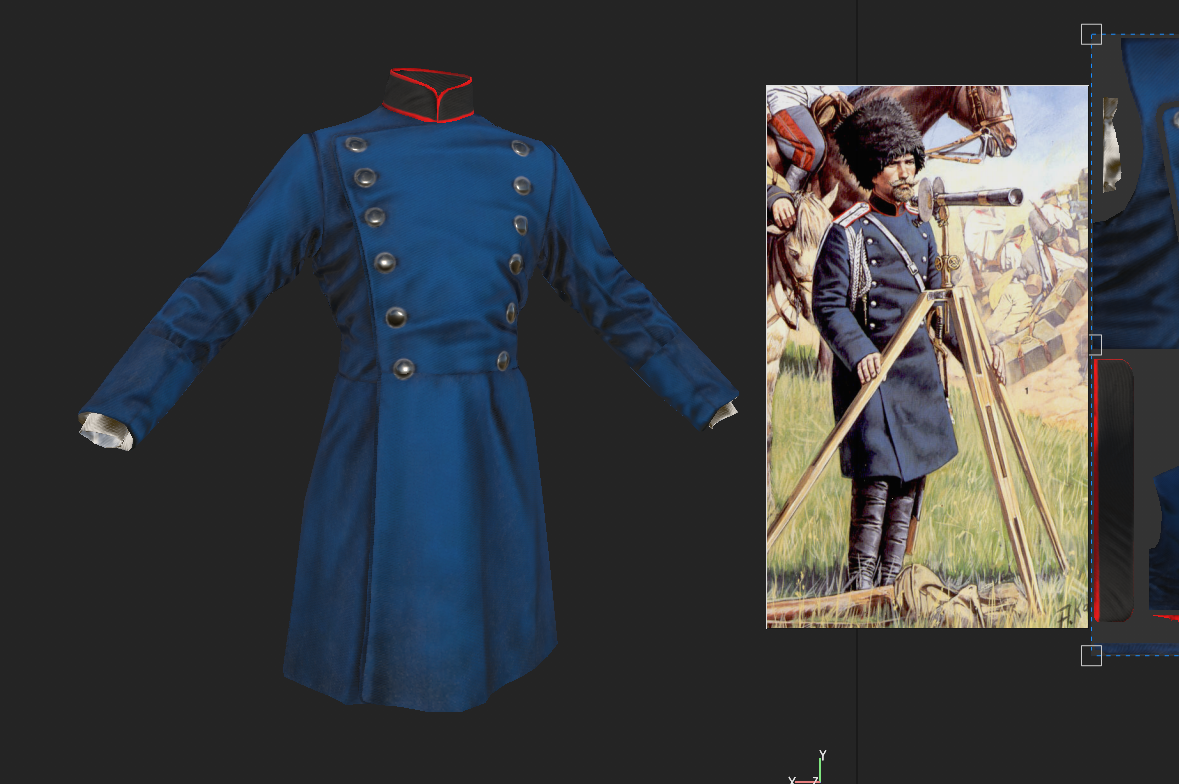 Russian general coat