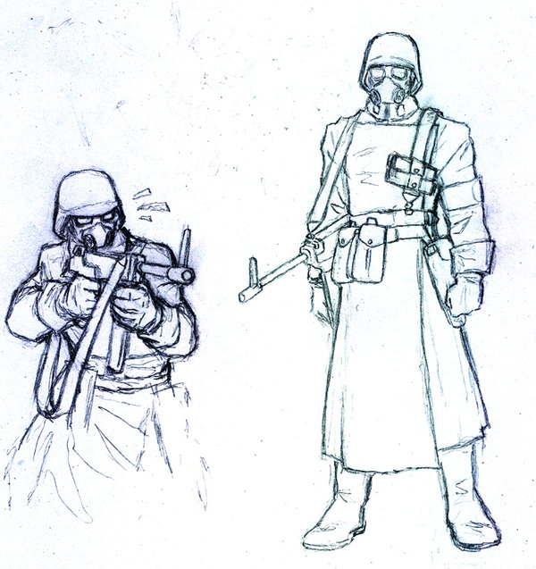 Black Hand Stormtrooper Inspiration (Sketch by Darcad)