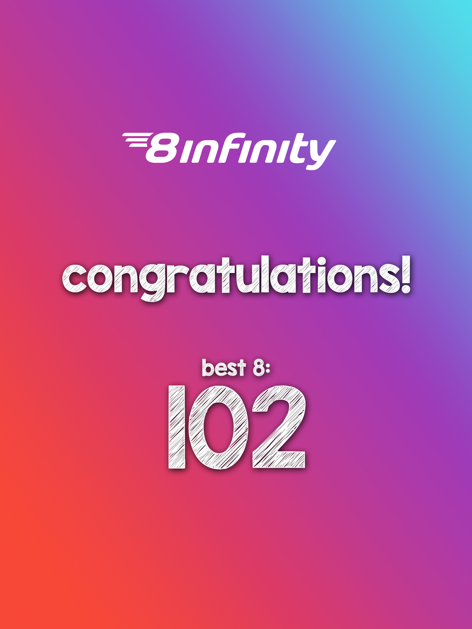 10  8infinity   congratulation