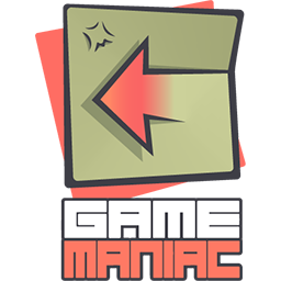GameManiacLogo DarkBorder 256x25