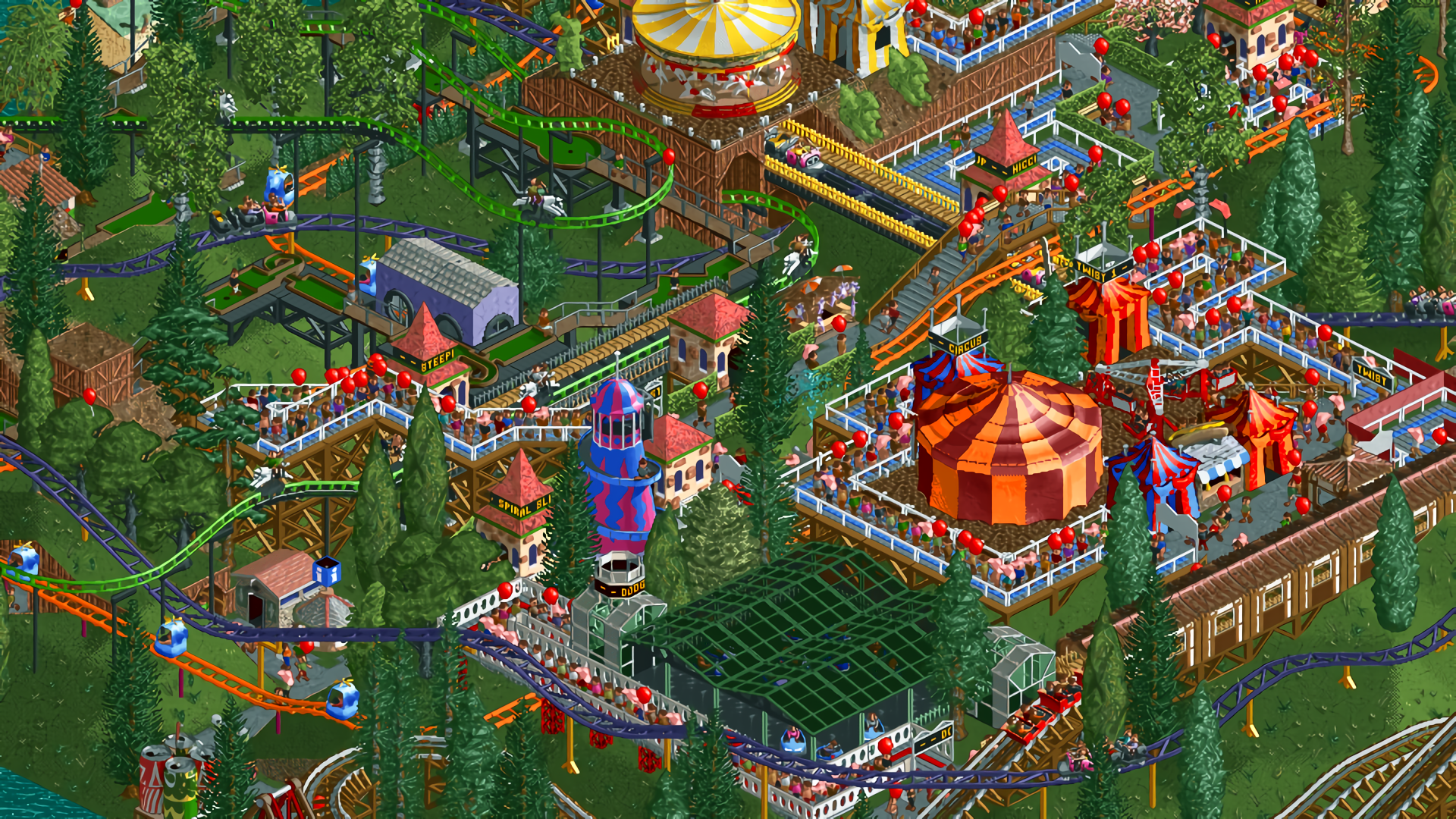 openrct2 features
