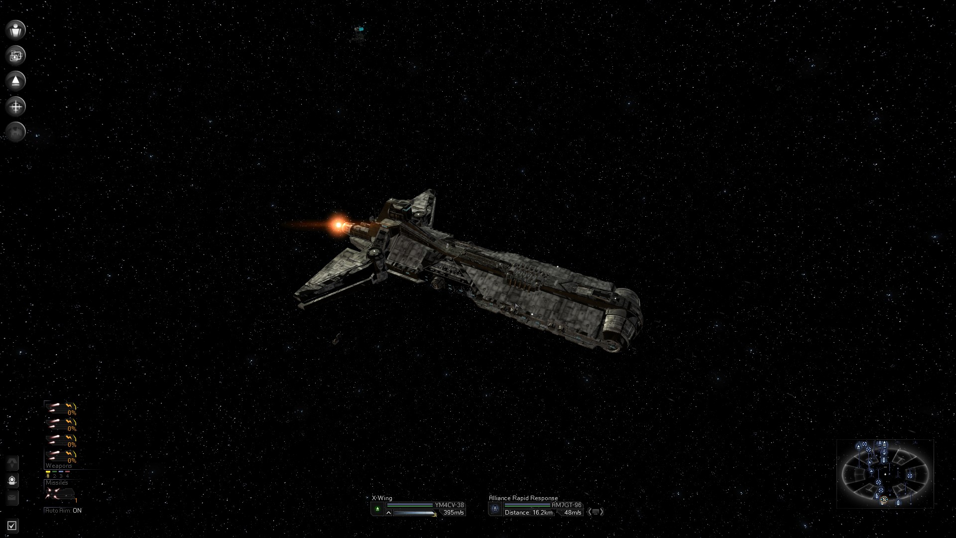 X3 Albion Prelude Star Wars Mod Ship List