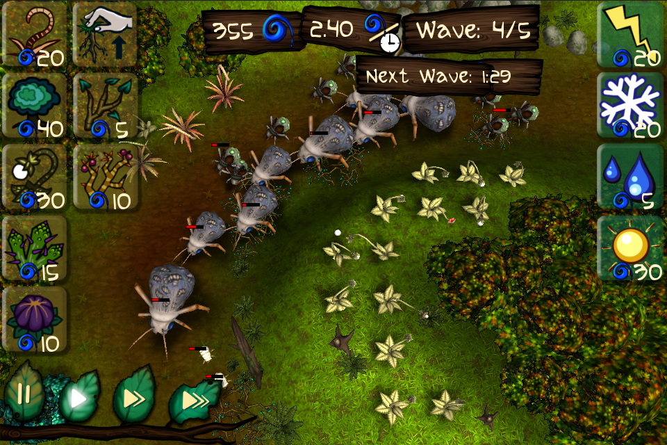 screenshot from Forest Spirit
