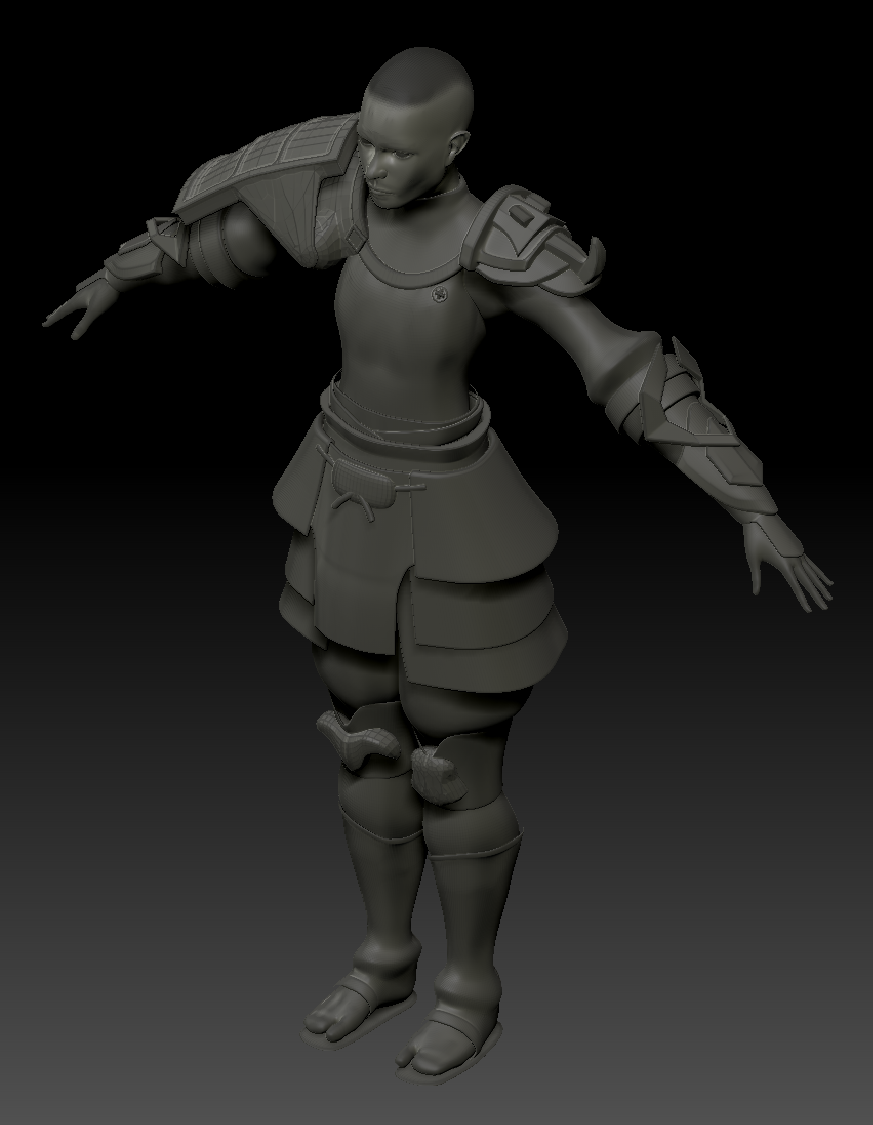 Nibra Model WIP