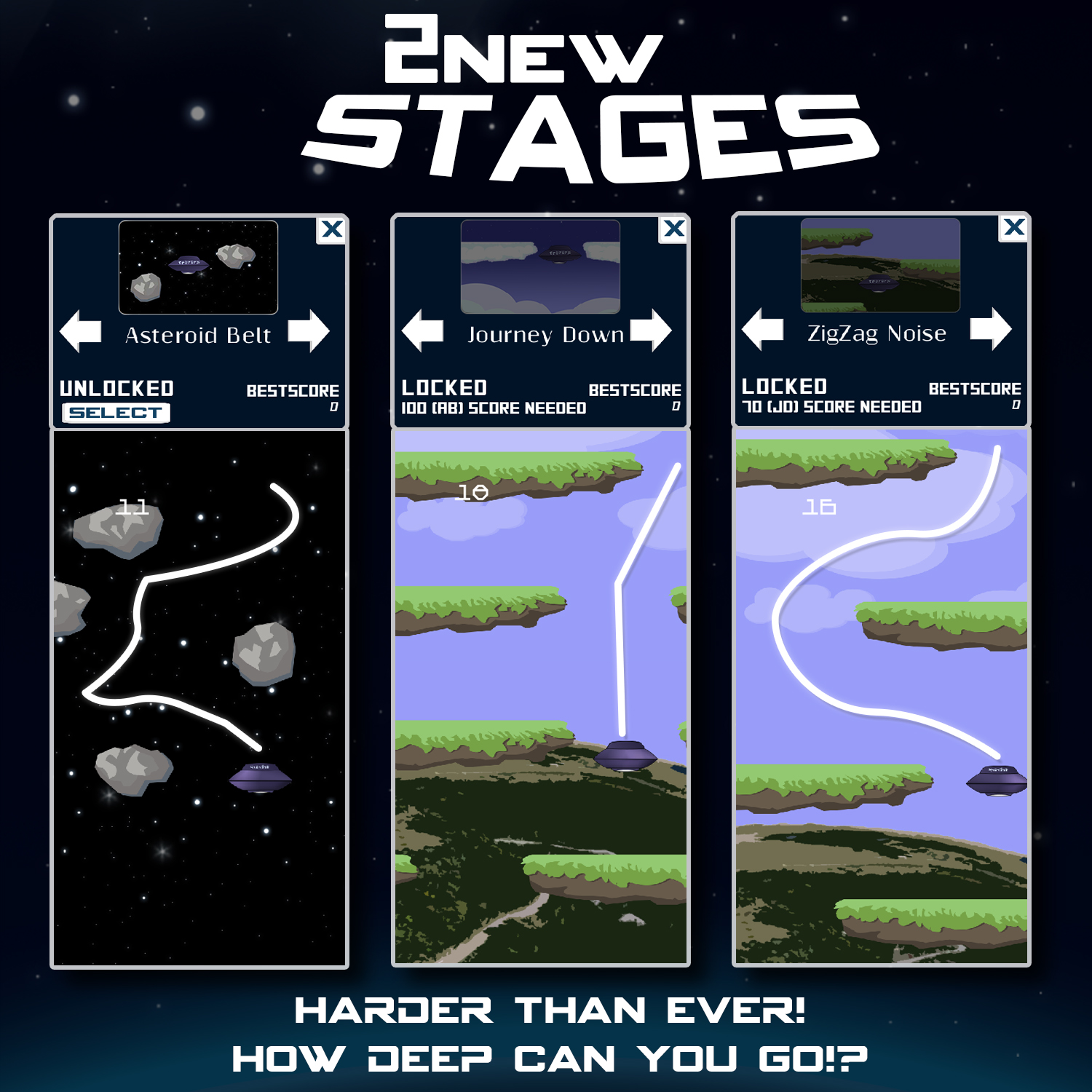 2 New Stages