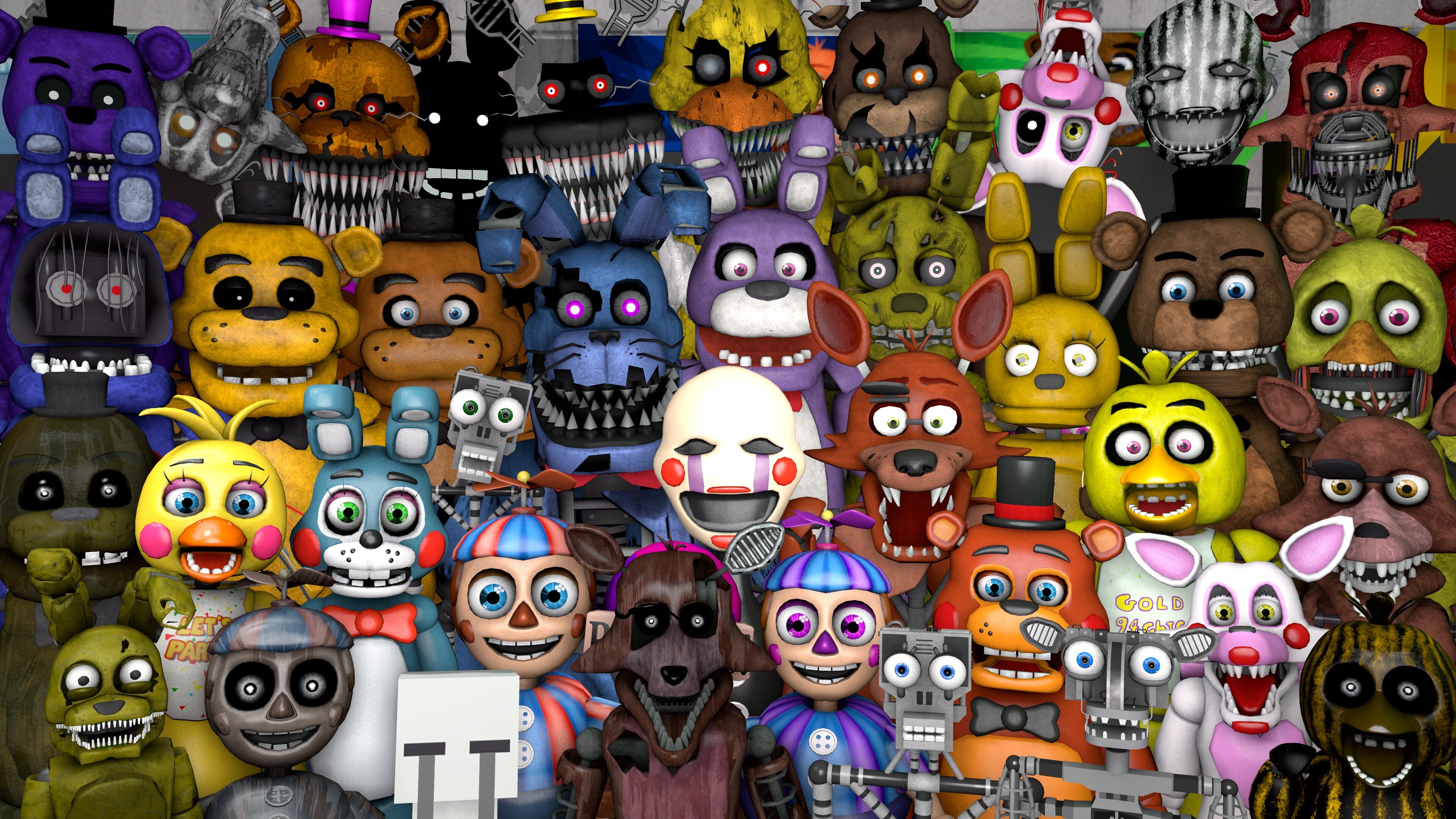 FNaF3 image - Potato999 - Mod DB