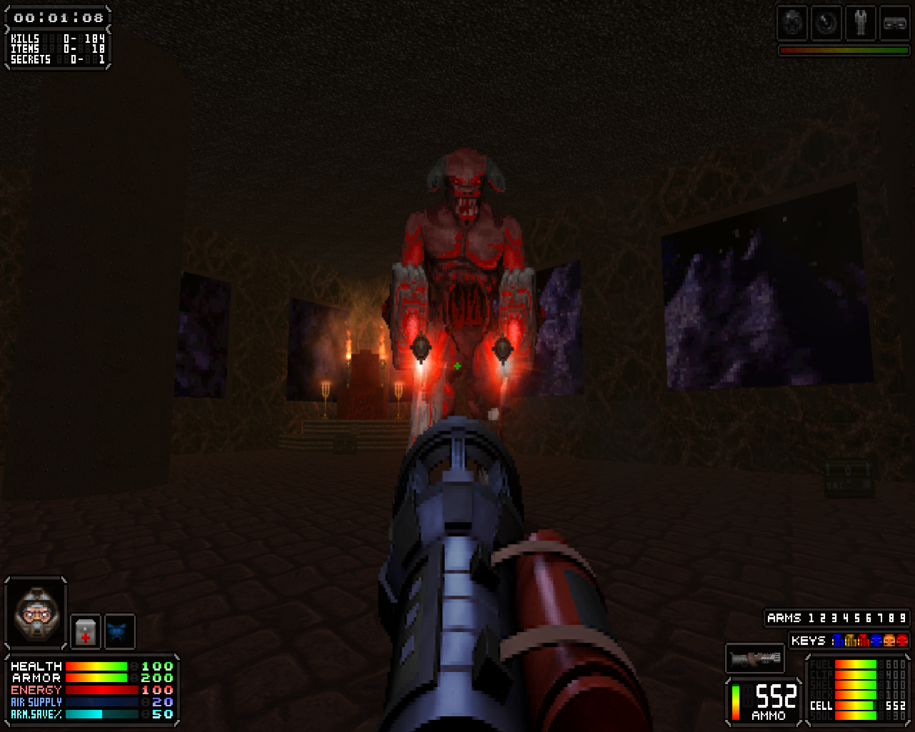 Brutal doom 64 прохождение