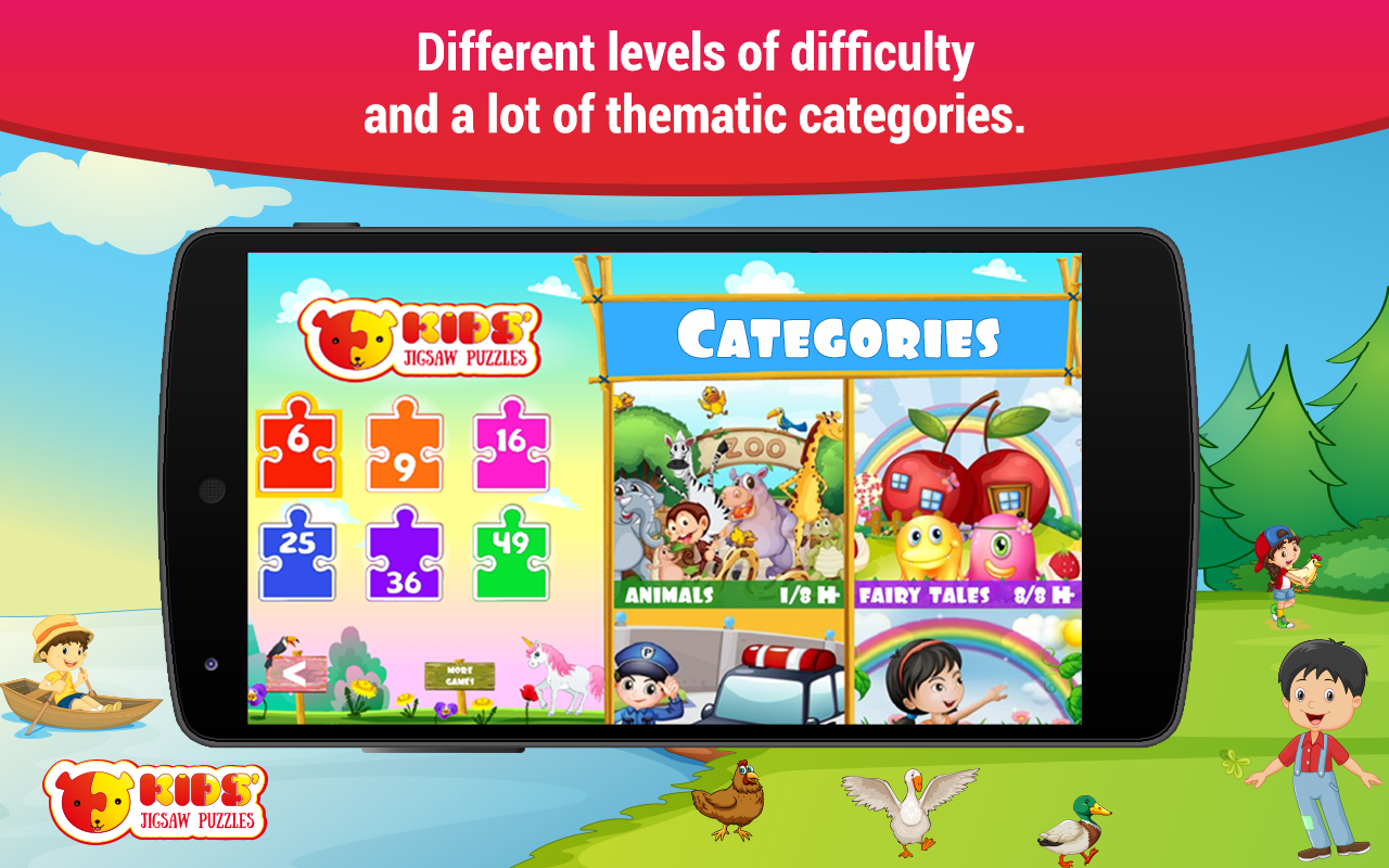 Puzzles for kids android