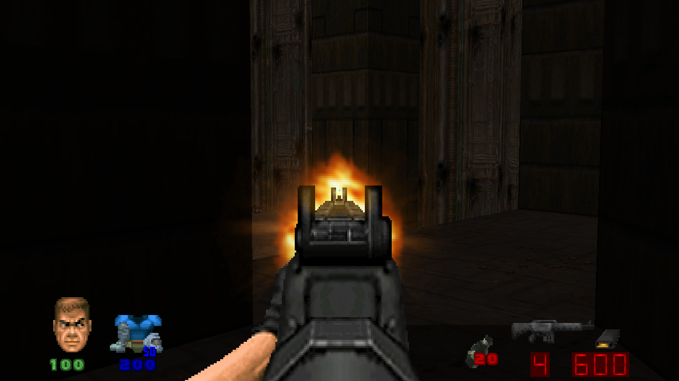 Burnett's V20b Rifle 1.1 Addon - Brutal Doom Mod For Doom - ModDB