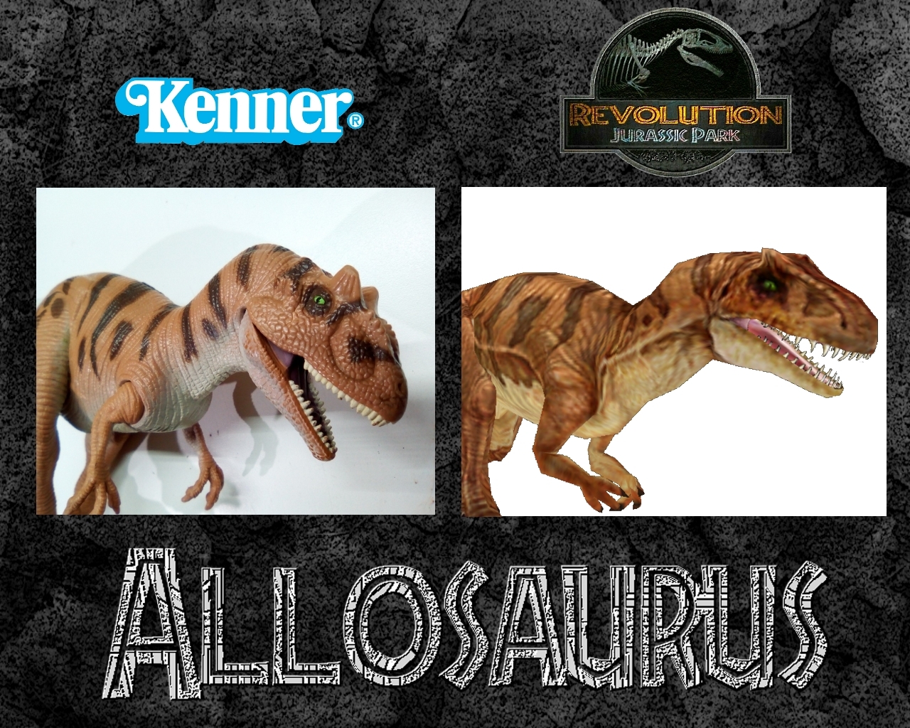 Allosaurus Comparison 1