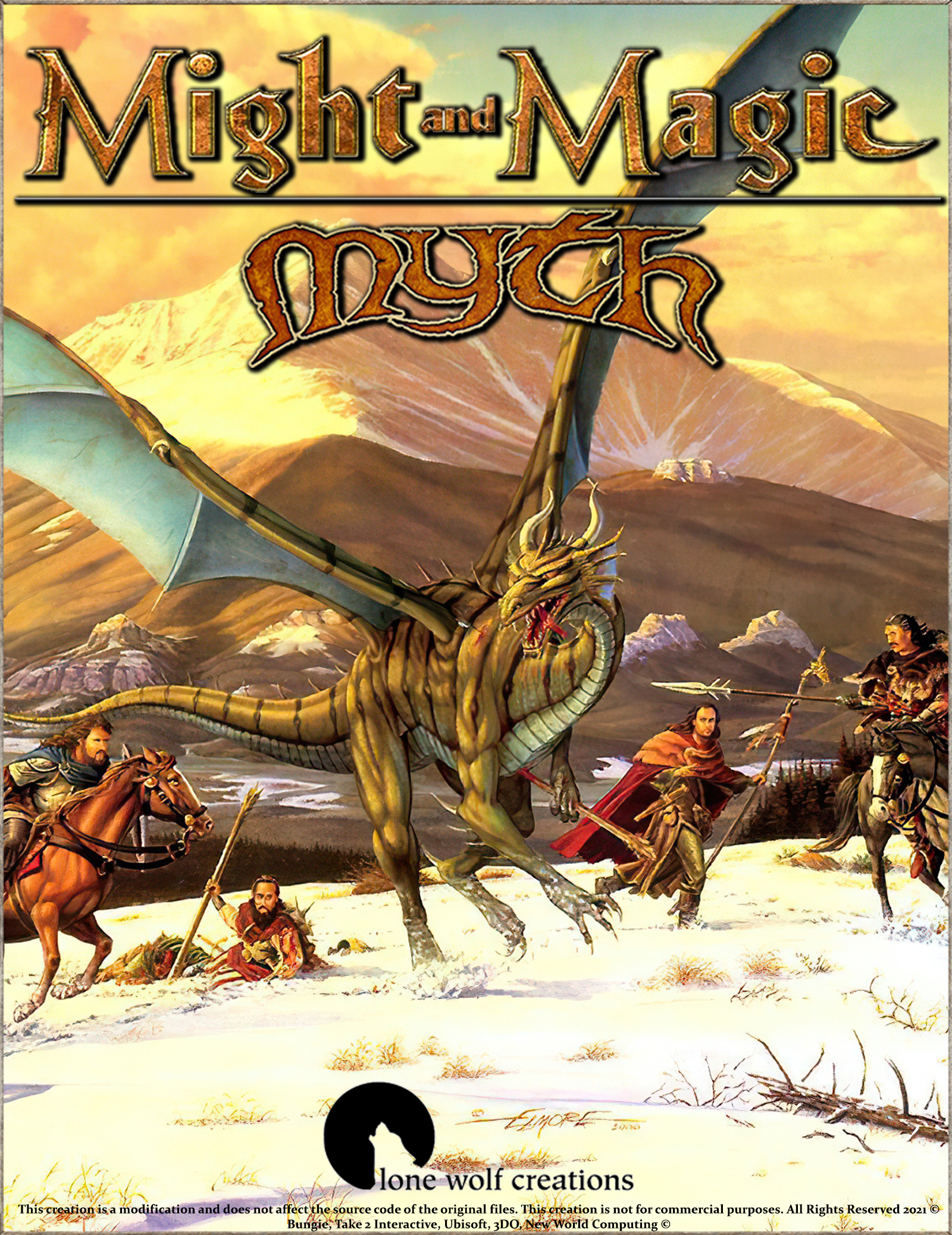 Might and Magic Myth front cover