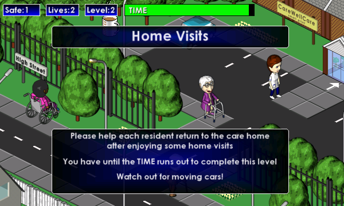 AltTimers Game - Home Visits Level