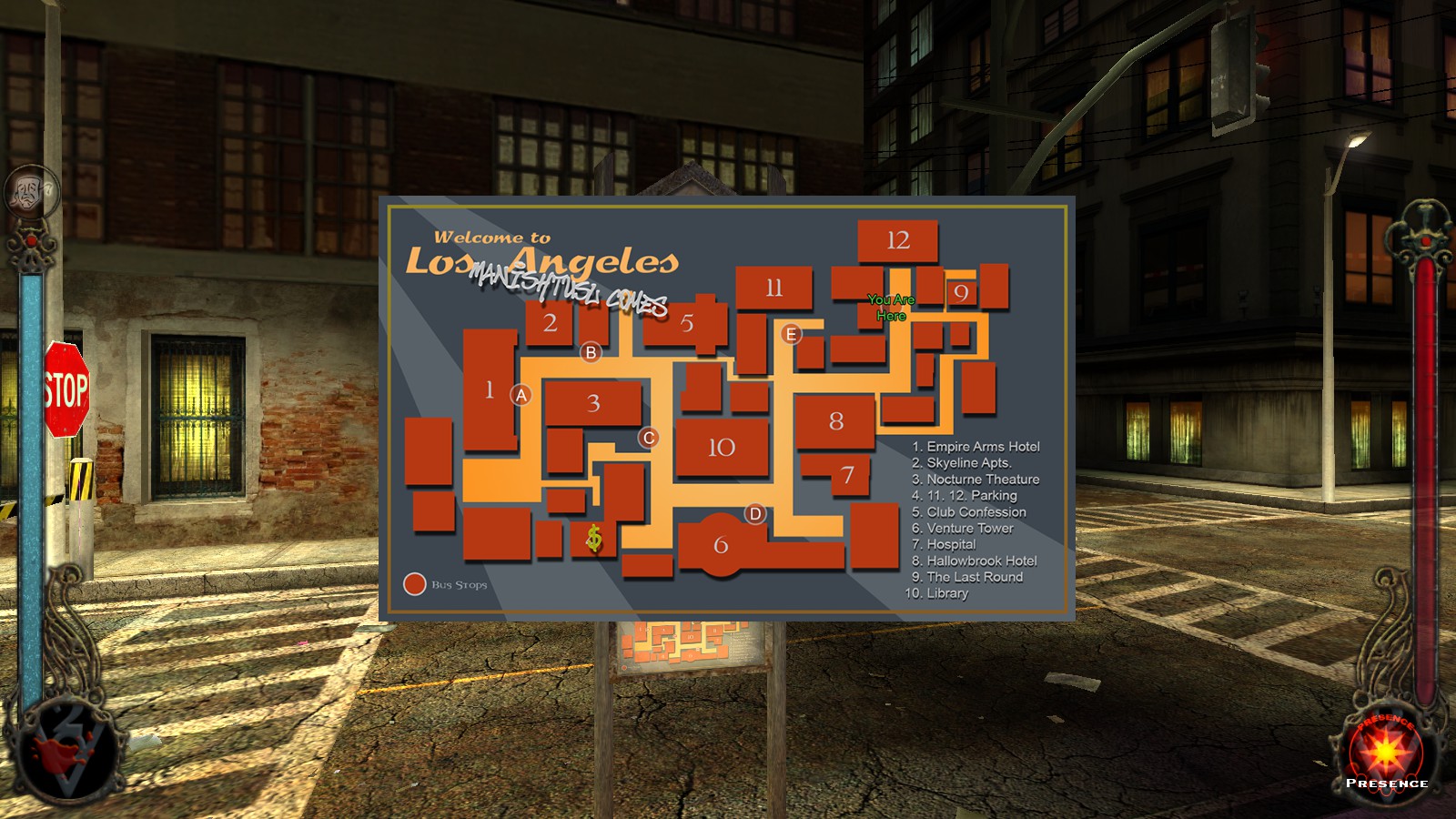 vampire the masquerade bloodlines map