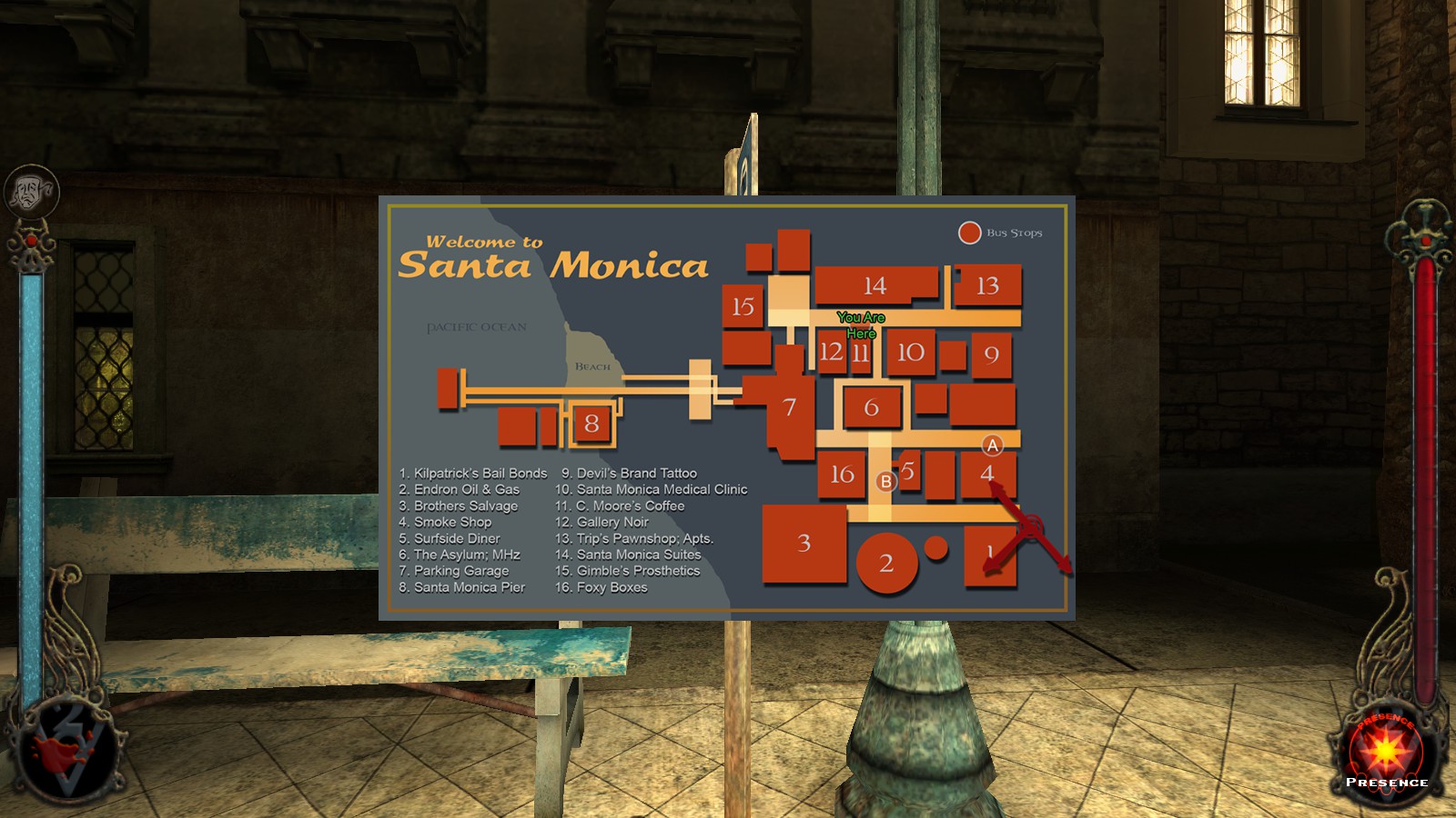 Santa Monica map