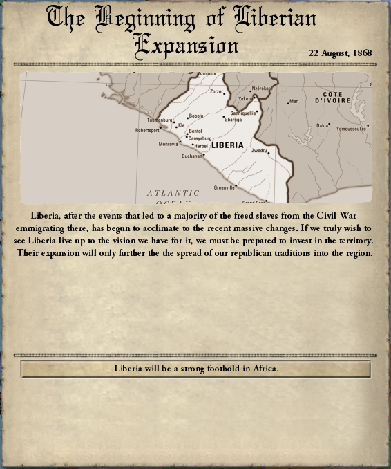 liberian expansion event 1