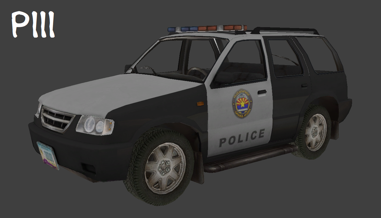 p3 cop car
