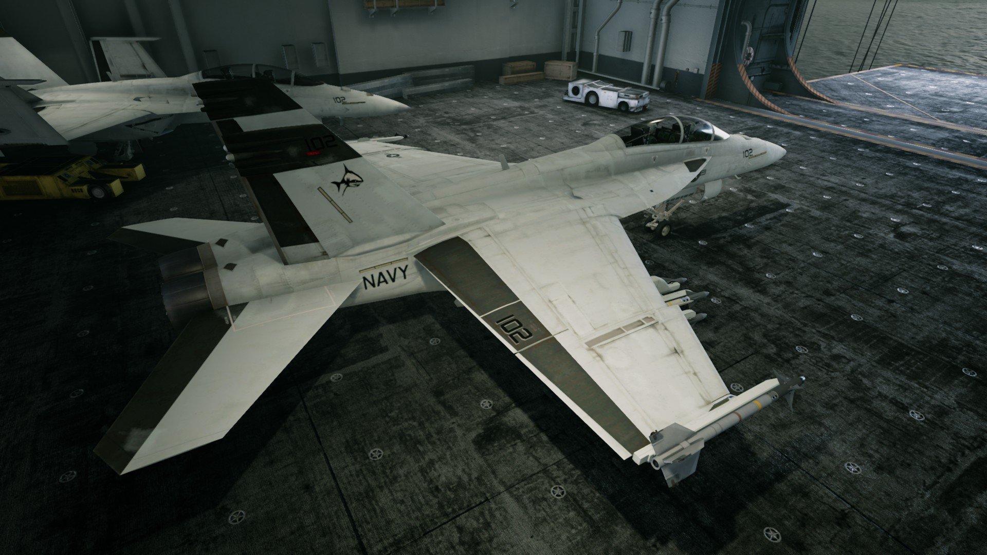 F 18f Hornet Shark 4 6 Battlefield 3 Addon Ace Combat 7 Skies