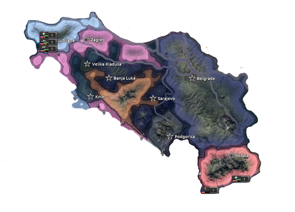 Yugoslav War Map2