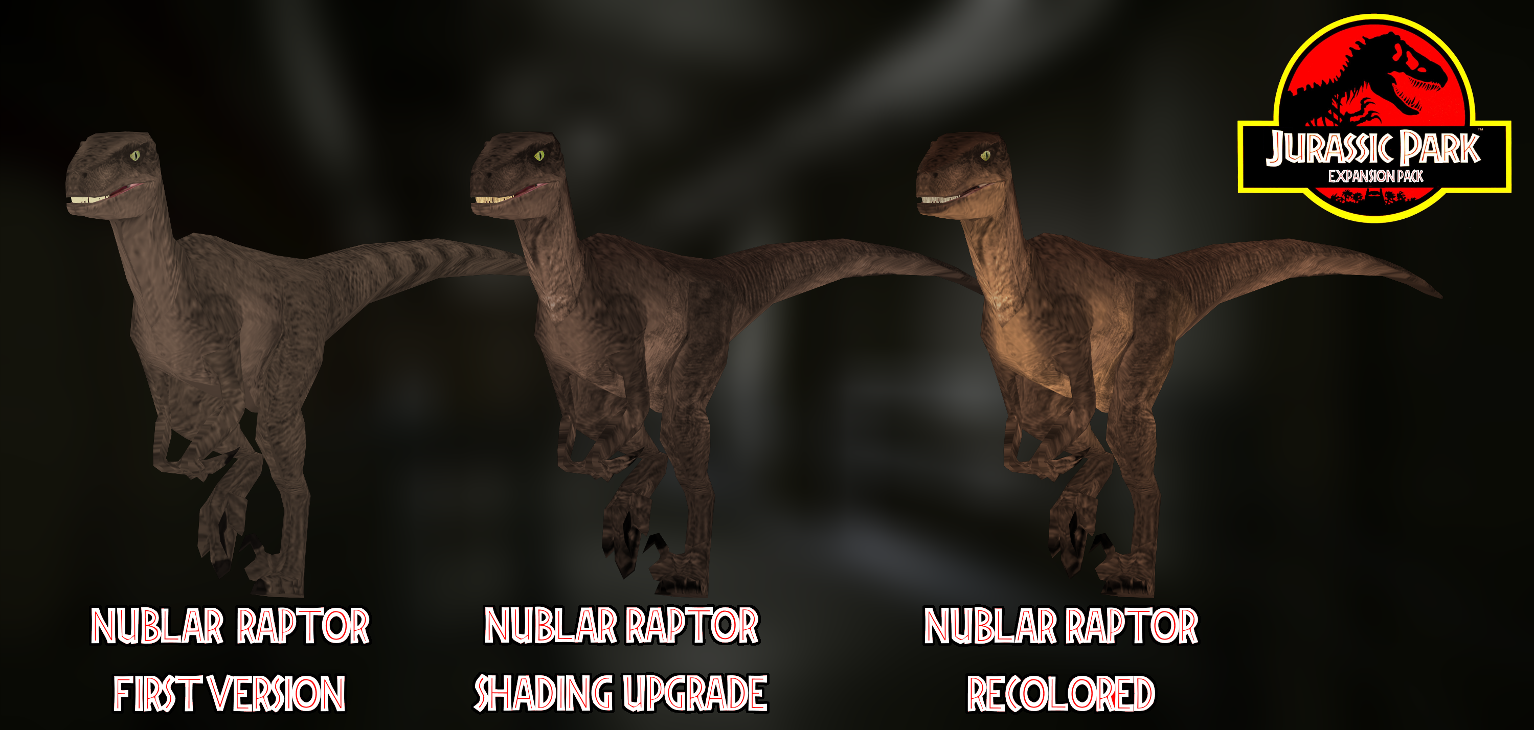 evolution of skins-Raptor