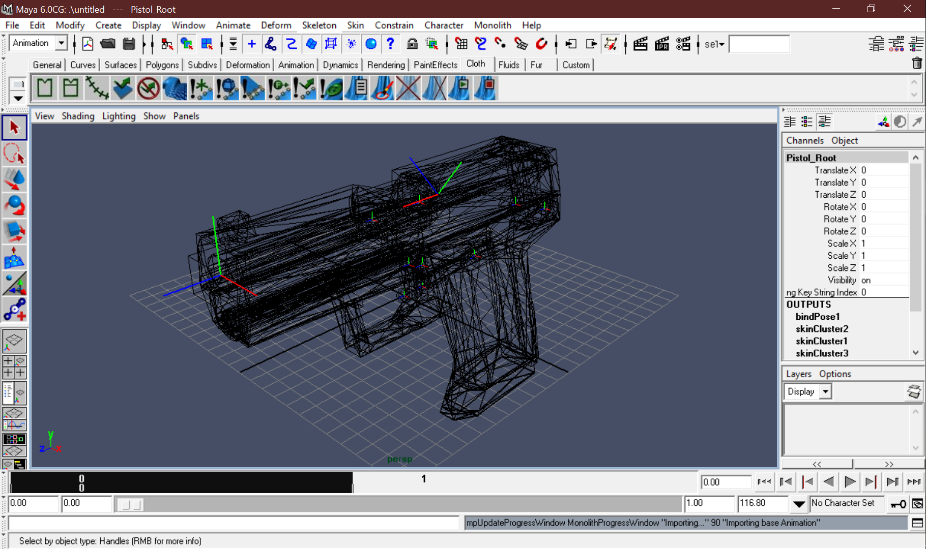 Replace weapons. Maya Shade smooth. Custom Mod Tutorial.