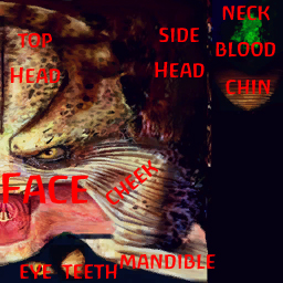 predator head