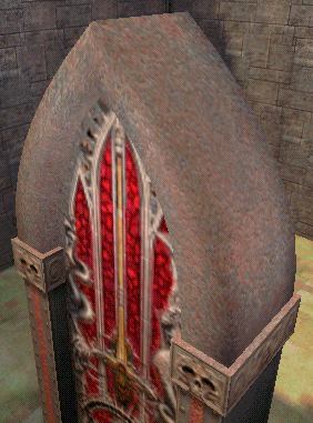 The square cylinder arch in the game